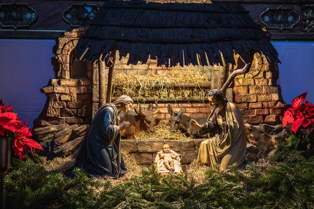 Krippe in der Jesuitenkirche